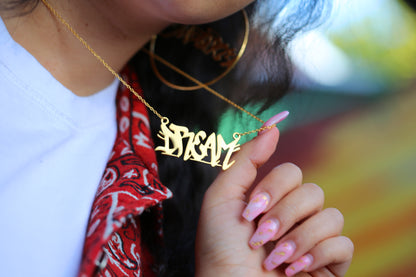 Dream But Don't Sleep Necklace