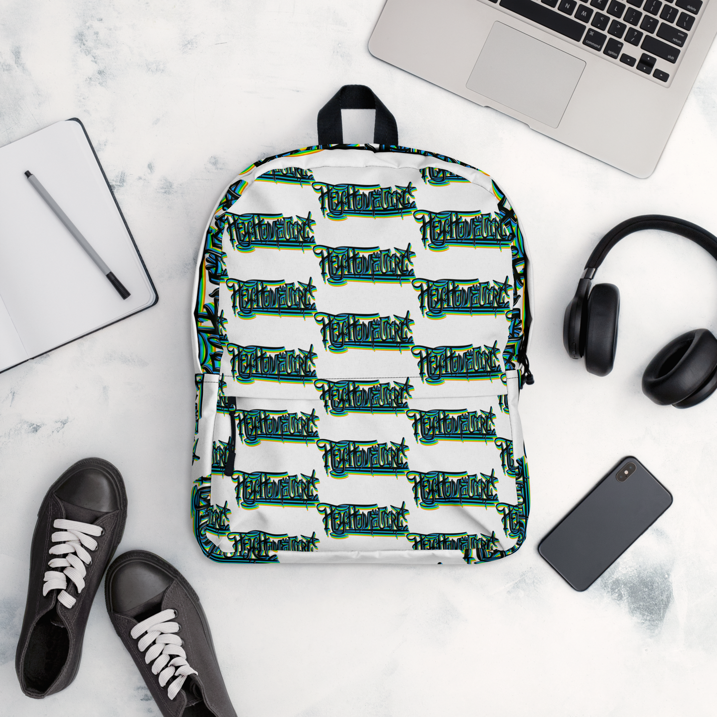 "HEY HOMEGIRL" Backpack GRN