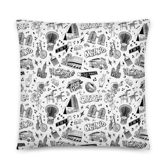 "OAKLAND TILABLE" Basic Pillow