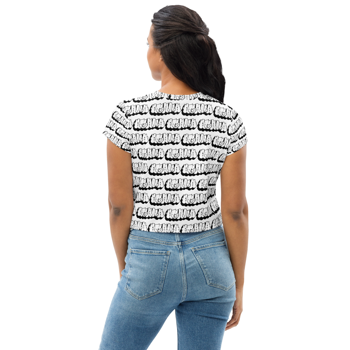 "AGANA" Crop Tee