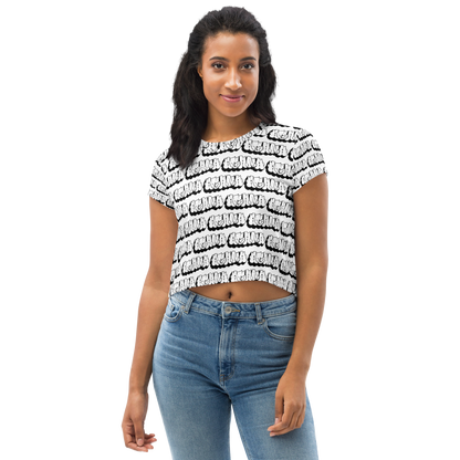 "AGANA" Crop Tee