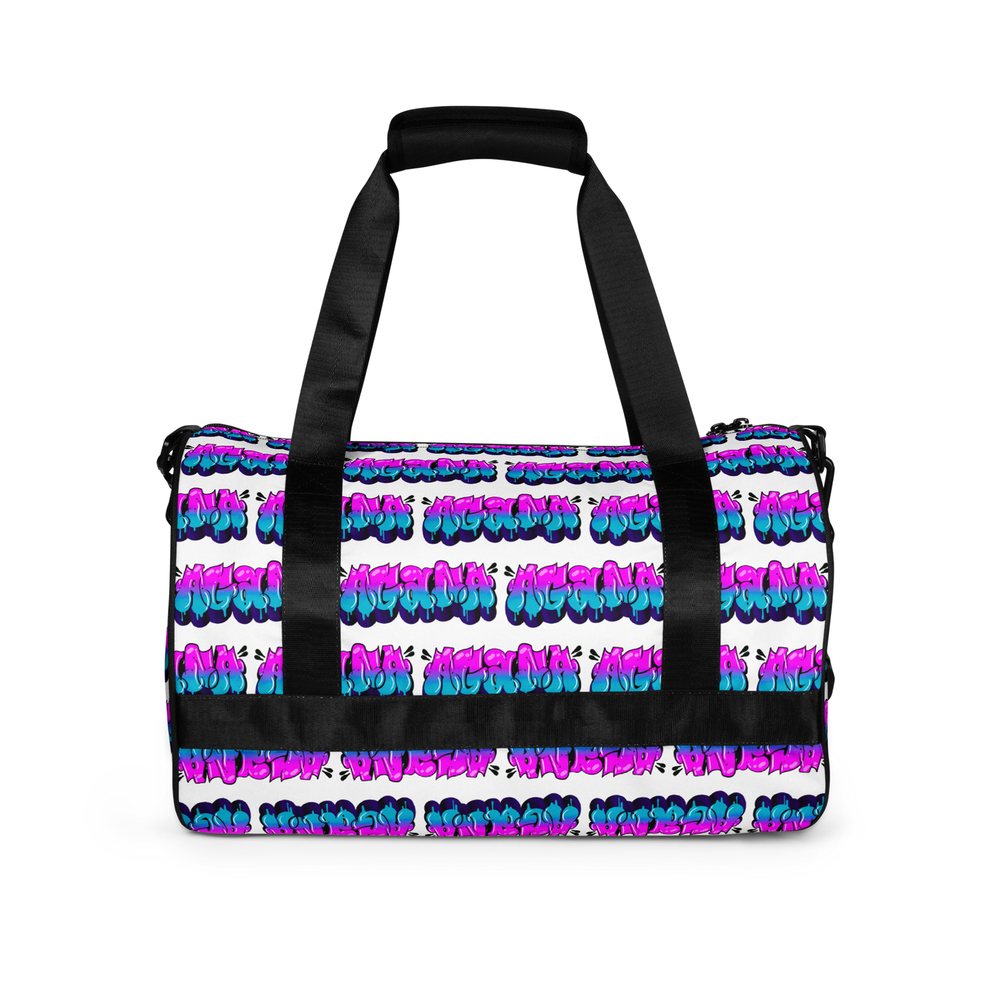 "AGANA BUBBLE DRIP" Gym Bag