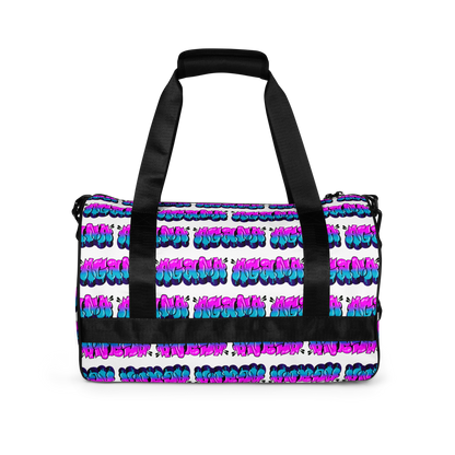 "AGANA BUBBLE DRIP" Gym Bag