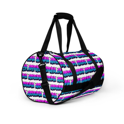 "AGANA BUBBLE DRIP" Gym Bag