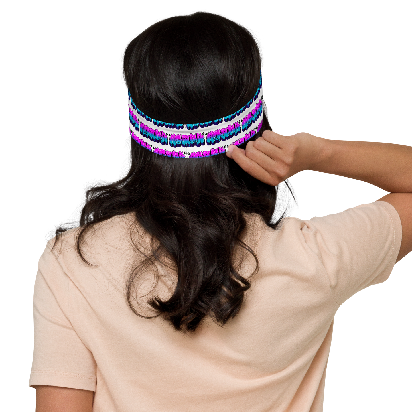 "AGANA BUBBLE DRIP" Headband