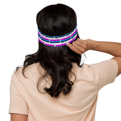 "AGANA BUBBLE DRIP" Headband