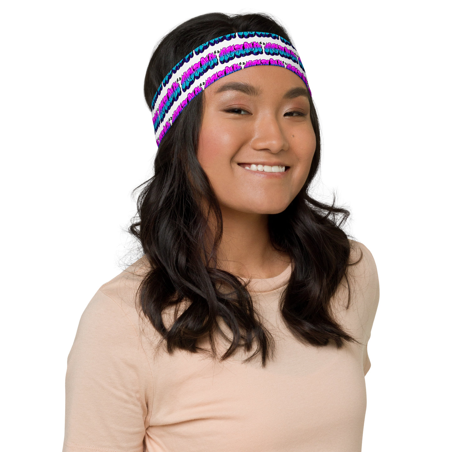 "AGANA BUBBLE DRIP" Headband