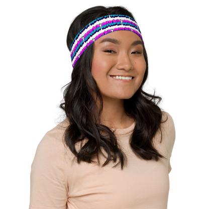 "AGANA BUBBLE DRIP" Headband