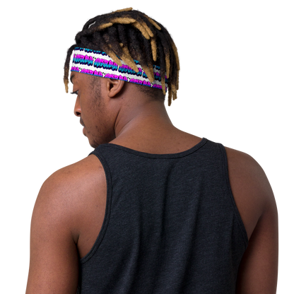 "AGANA BUBBLE DRIP" Headband