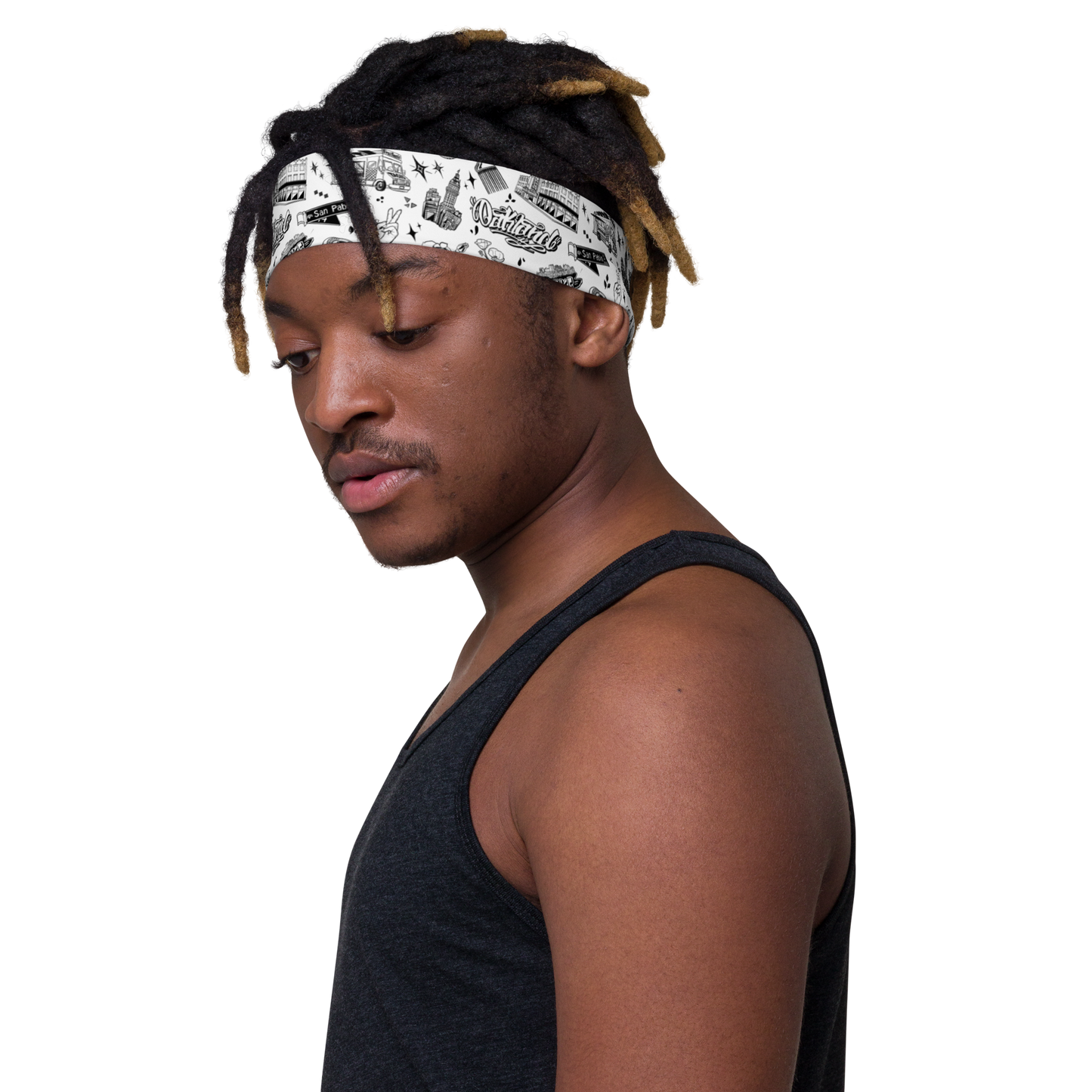 "OAKLAND TILABLE" Headband