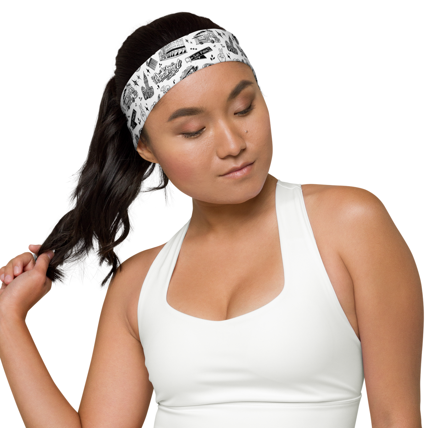 "OAKLAND TILABLE" Headband