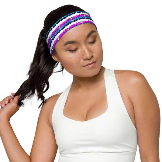 "AGANA BUBBLE DRIP" Headband