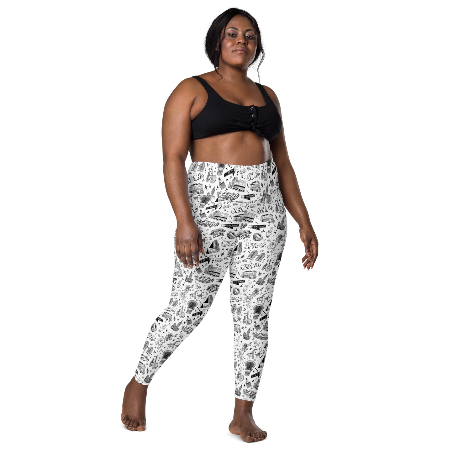 "OAKLAND TILABLE" Leggings with Pockets