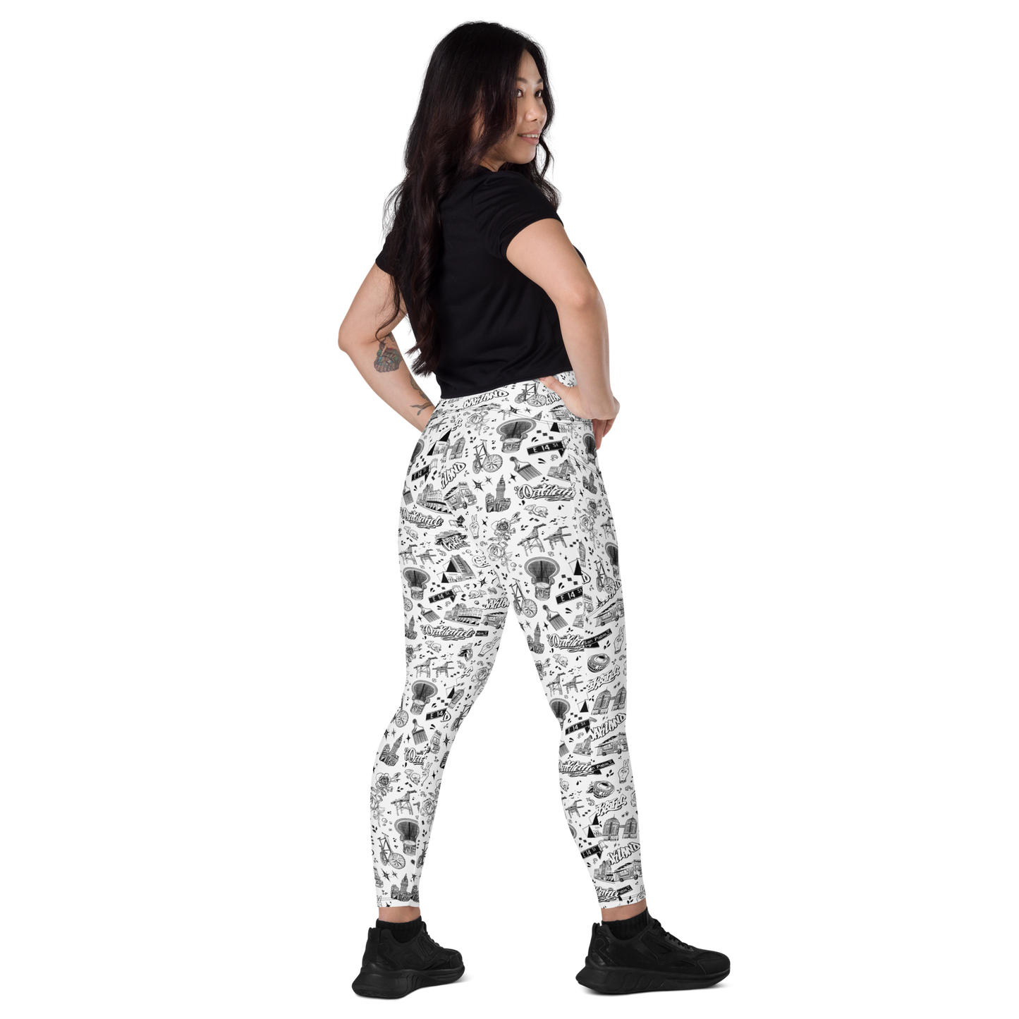 "OAKLAND TILABLE" Leggings with Pockets