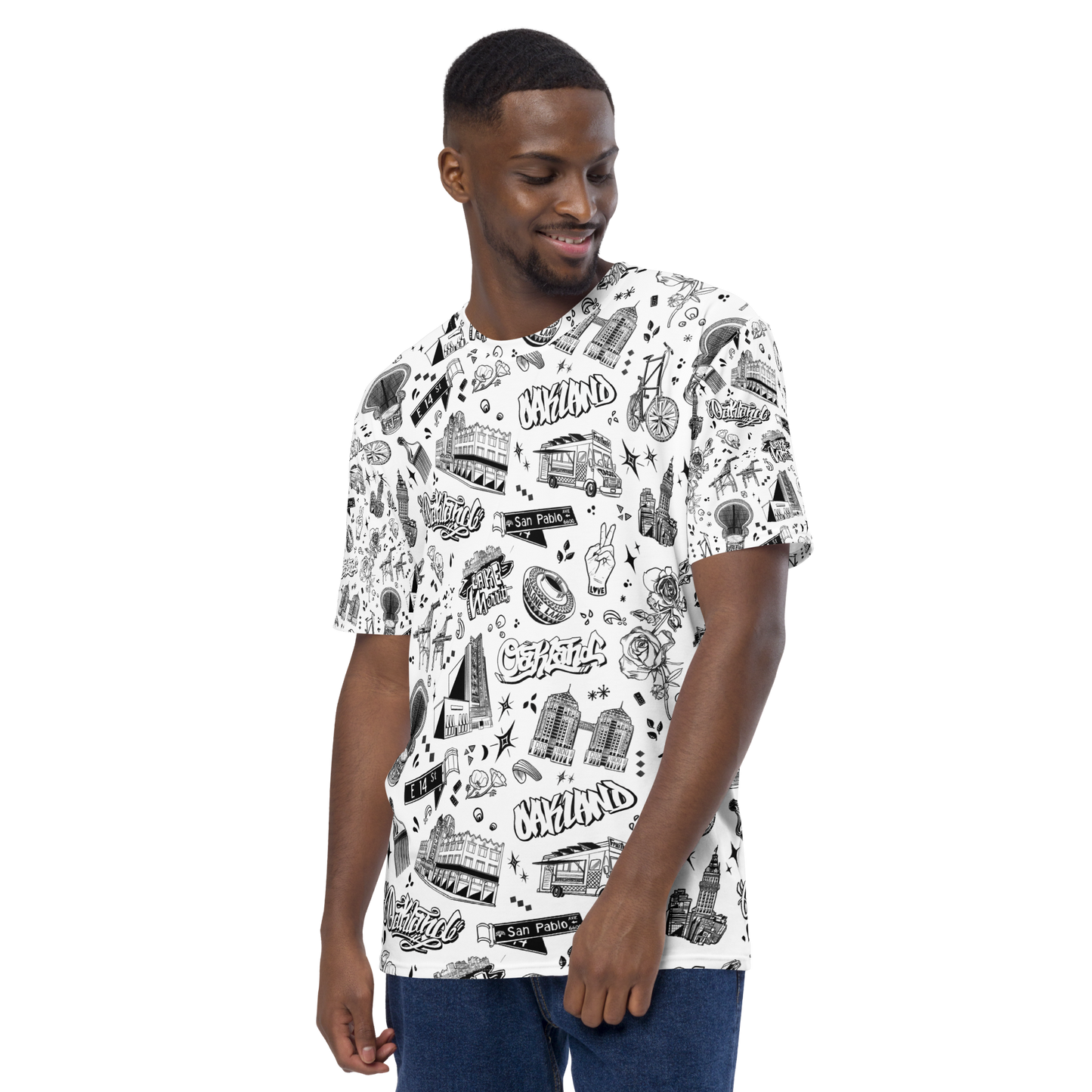 "OAKLAND TILABLE" Men's T-shirt