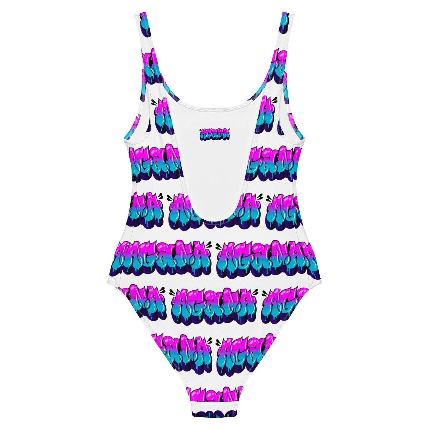 "AGANA BUBBLE DRIP" One-Piece Swimsuit