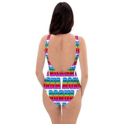 "AGANA SERAPE" One-Piece Swimsuit