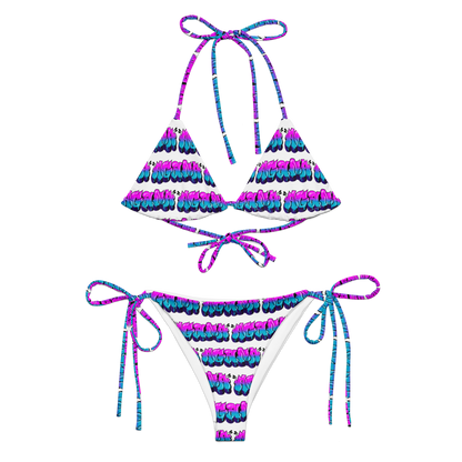 "AGANA BUBBLE DRIP" String Bikini