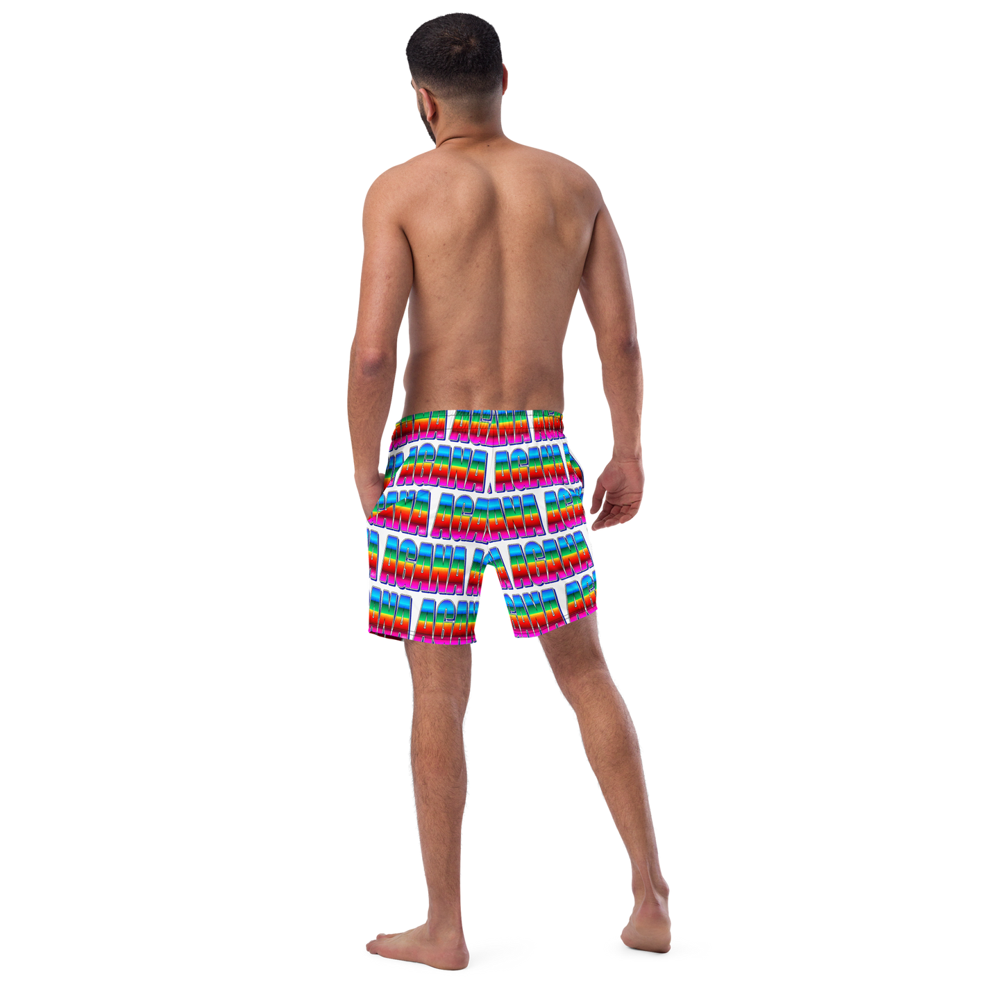 "AGANA SERAPE" Men's Swim Trunks