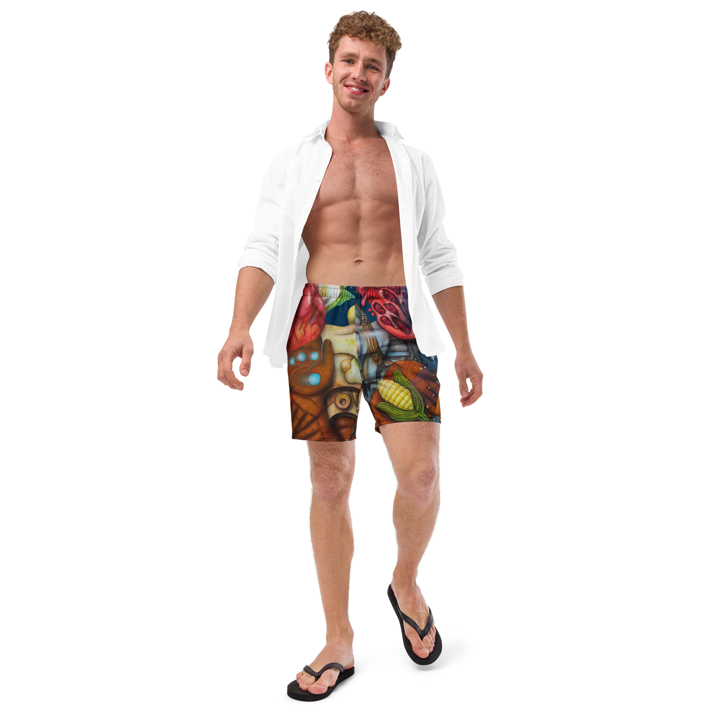 "CONCEPTIONAL" Men's Swim Trunks