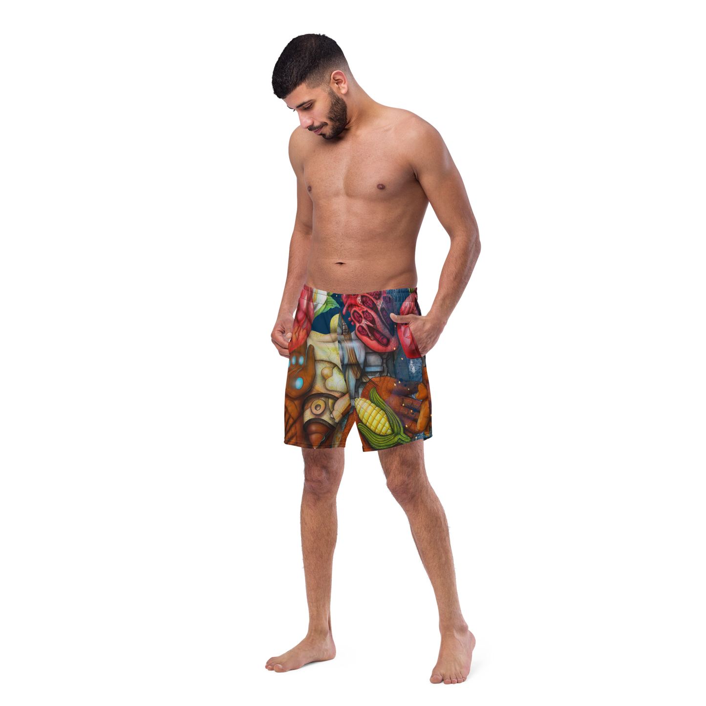 "CONCEPTIONAL" Men's Swim Trunks