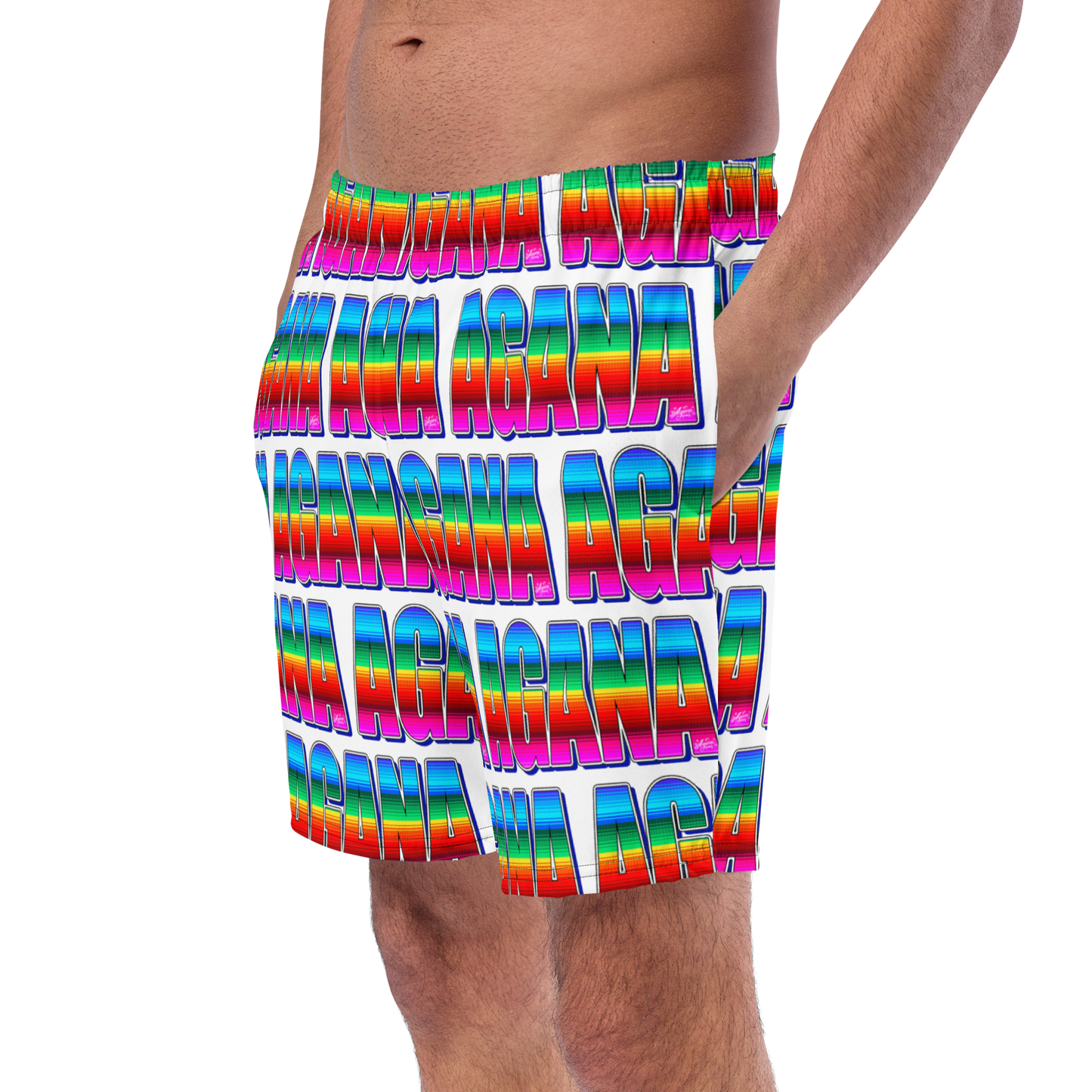 "AGANA SERAPE" Men's Swim Trunks