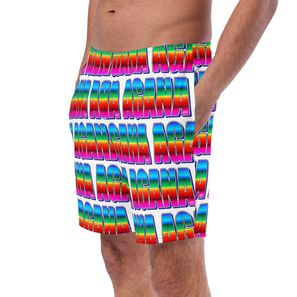 "AGANA SERAPE" Men's Swim Trunks