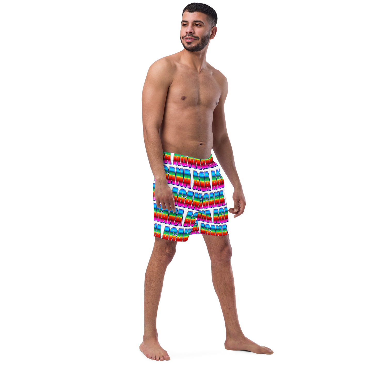 "AGANA SERAPE" Men's Swim Trunks