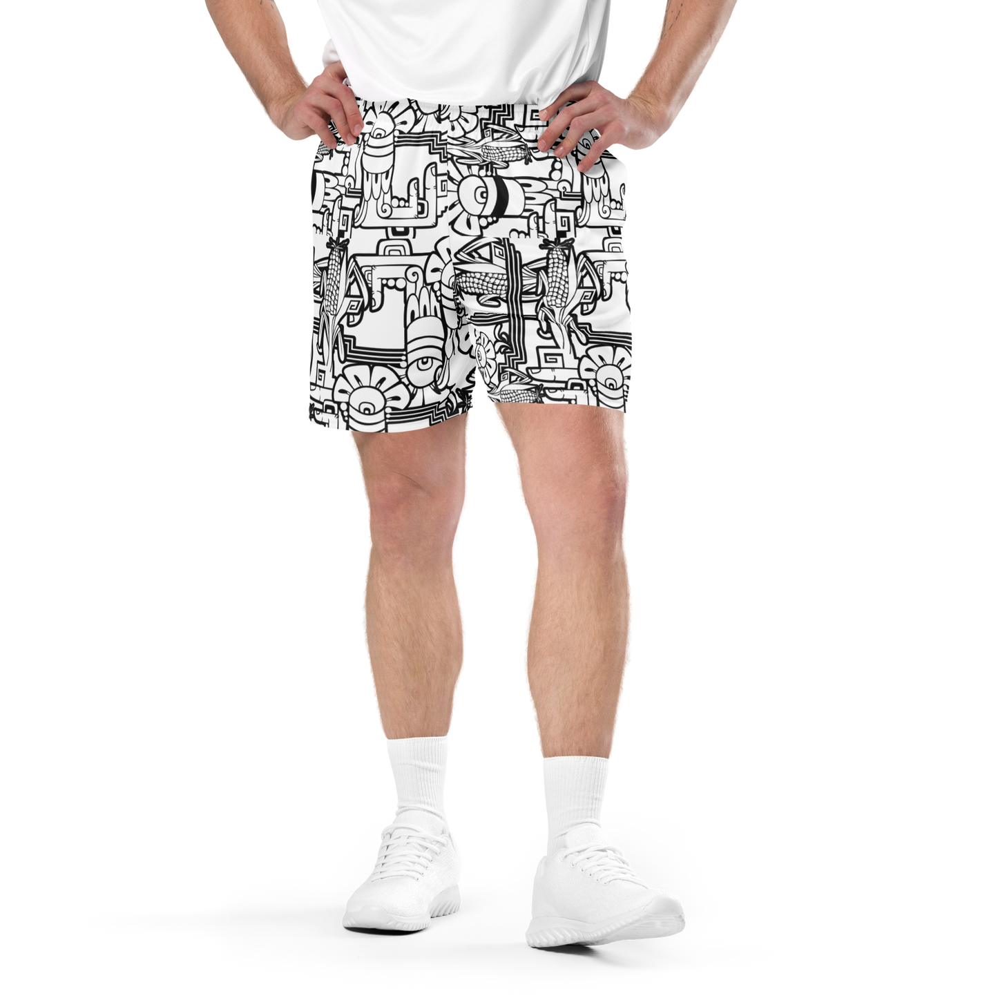 "MAIZ" Unisex Mesh Shorts