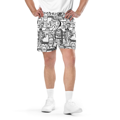 "MAIZ" Unisex Mesh Shorts