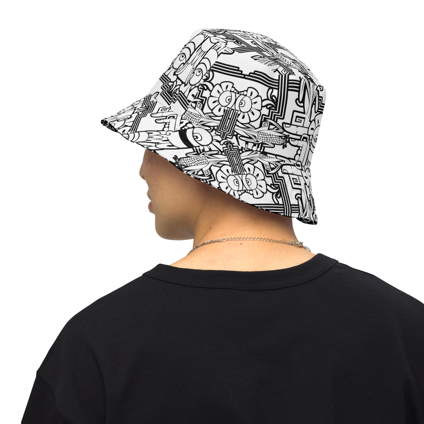 "MAIZ" Reversible Bucket Hat