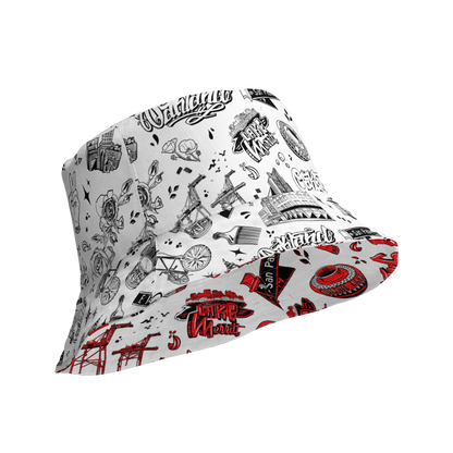 "OAKLAND TILABLE" Reversible Bucket Hat