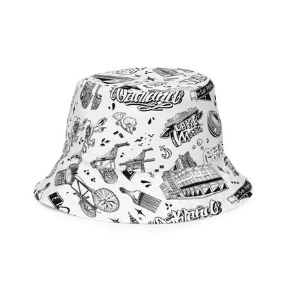 "OAKLAND TILABLE" Reversible Bucket Hat