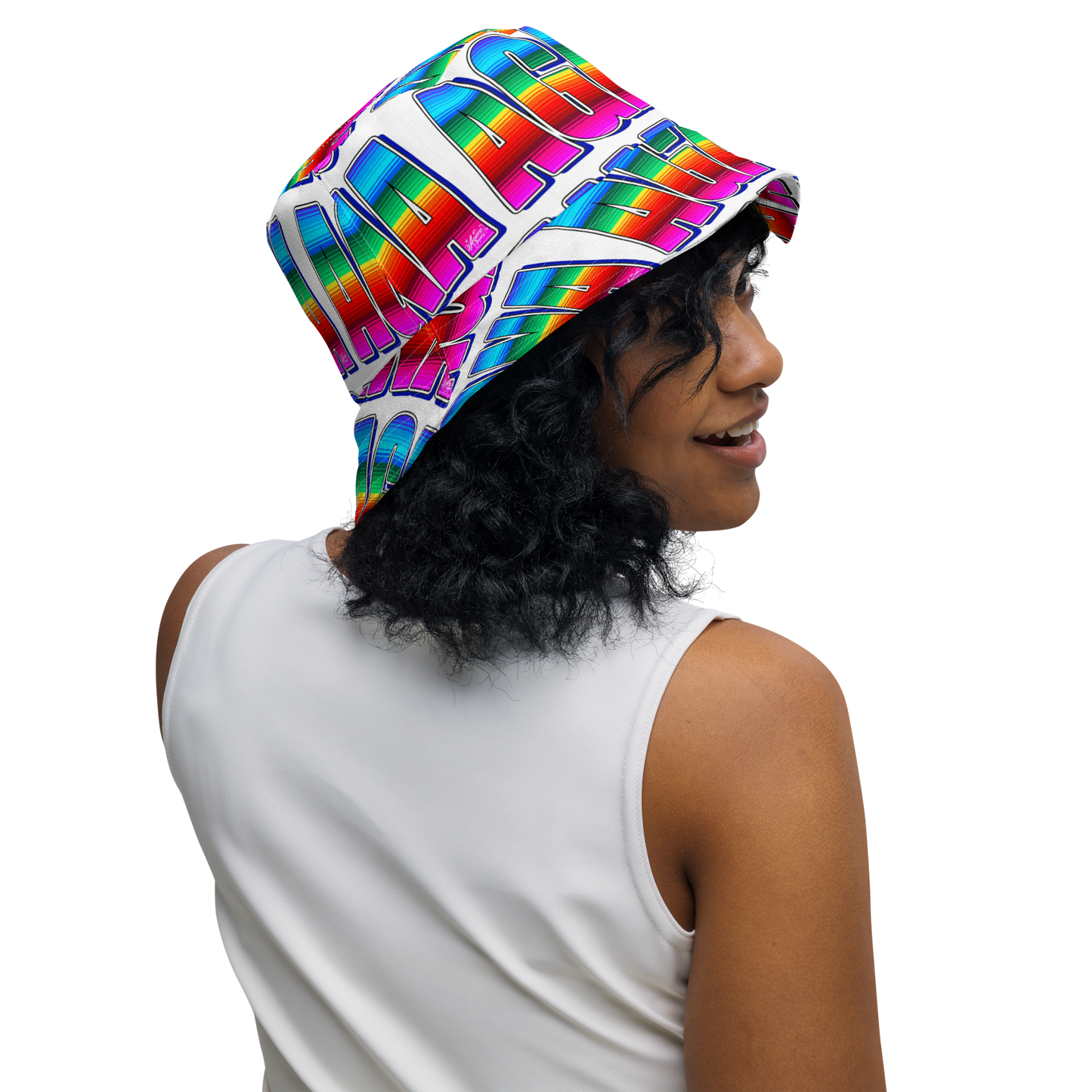 "AGANA SERAPE" Reversible Bucket Hat