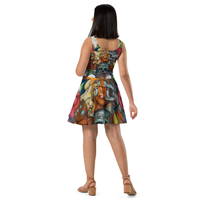 "CONCEPTIONAL" Skater Dress