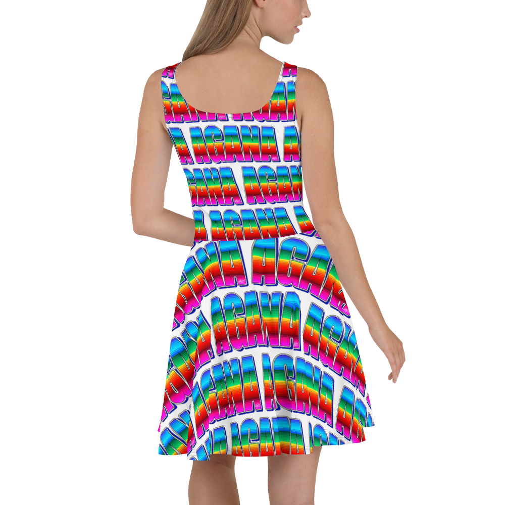 "AGANA SERAPE" Skater Dress