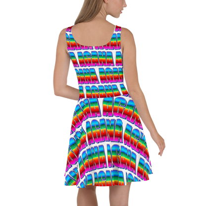 "AGANA SERAPE" Skater Dress