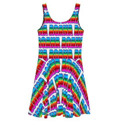 "AGANA SERAPE" Skater Dress