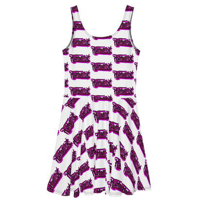 "HEY HOMEGIRL" Skater Dress PNK