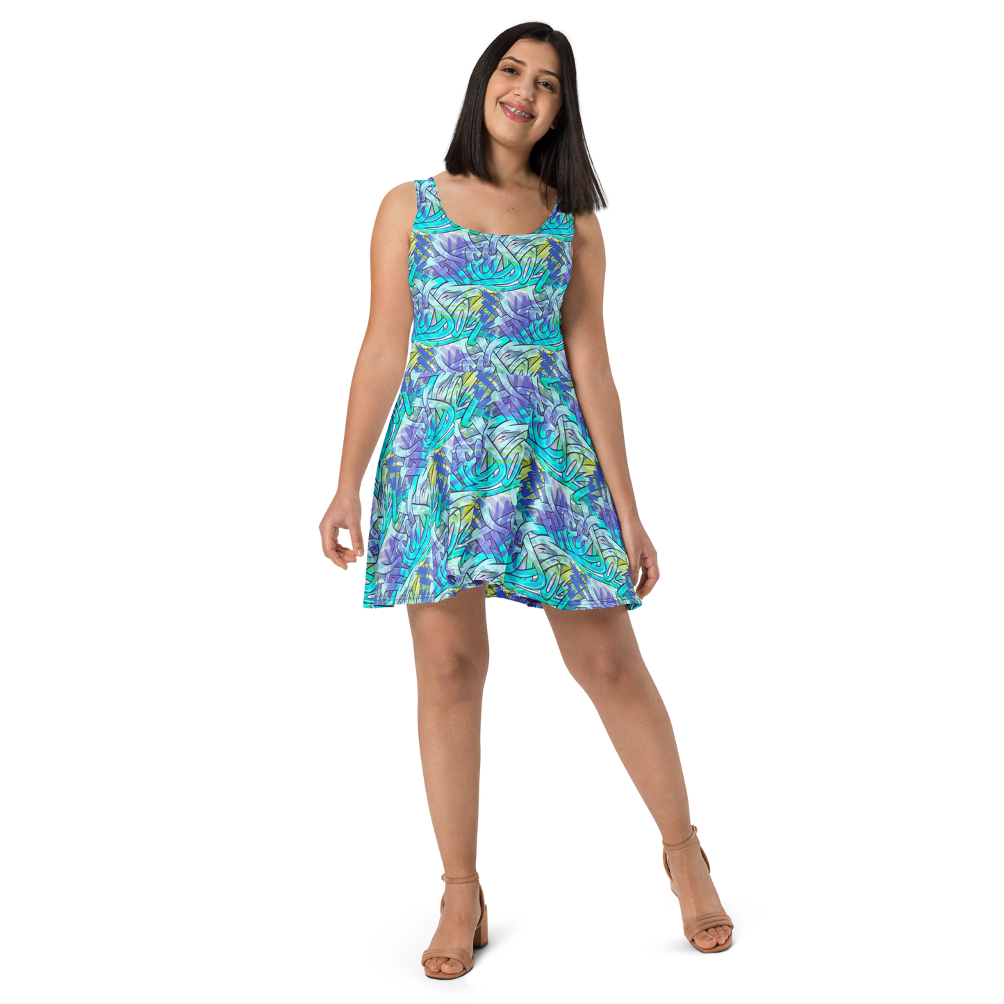 "FREEDOM" Skater Dress