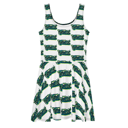 "HEY HOMEGIRL" Skater Dress GRN