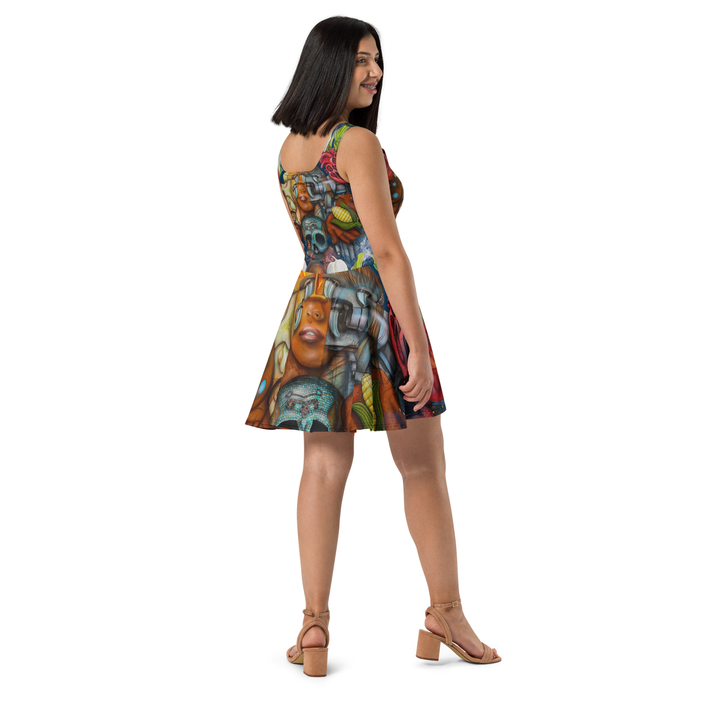 "CONCEPTIONAL" Skater Dress