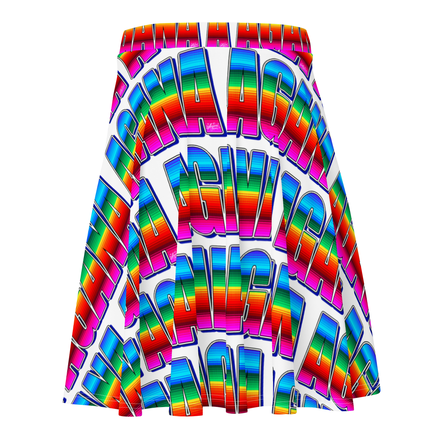 "AGANA SERAPE" Skater Skirt