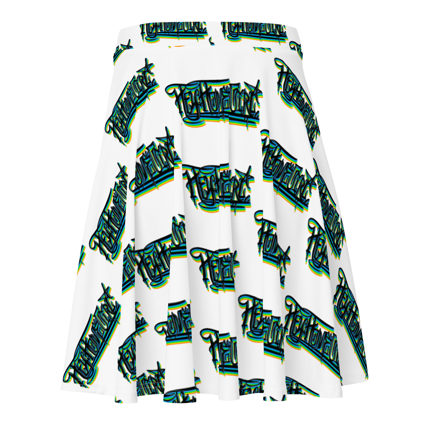 "HEY HOMEGIRL" Skater Skirt