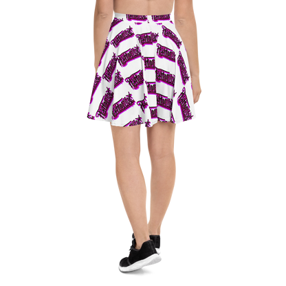 "HEY HOMEGIRL" Skater Skirt PNK