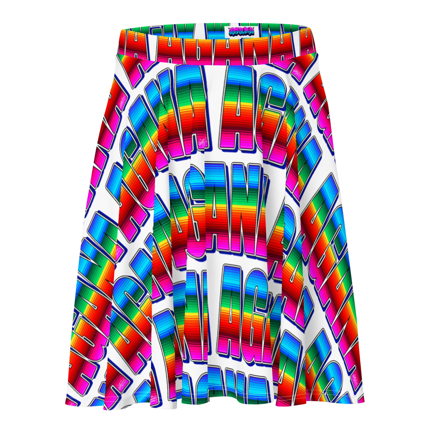 "AGANA SERAPE" Skater Skirt