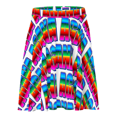 "AGANA SERAPE" Skater Skirt