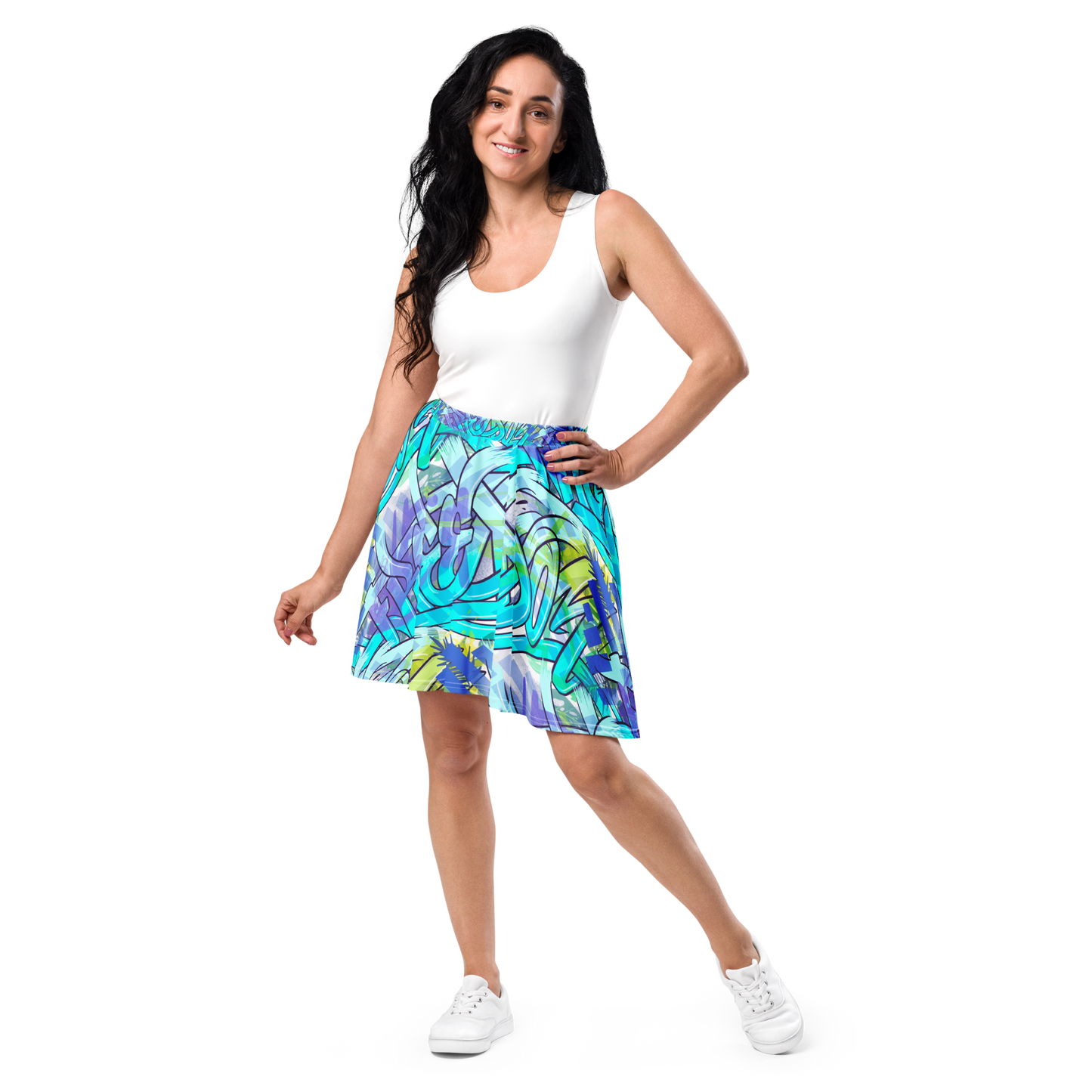 "FREEDOM" Skater Skirt