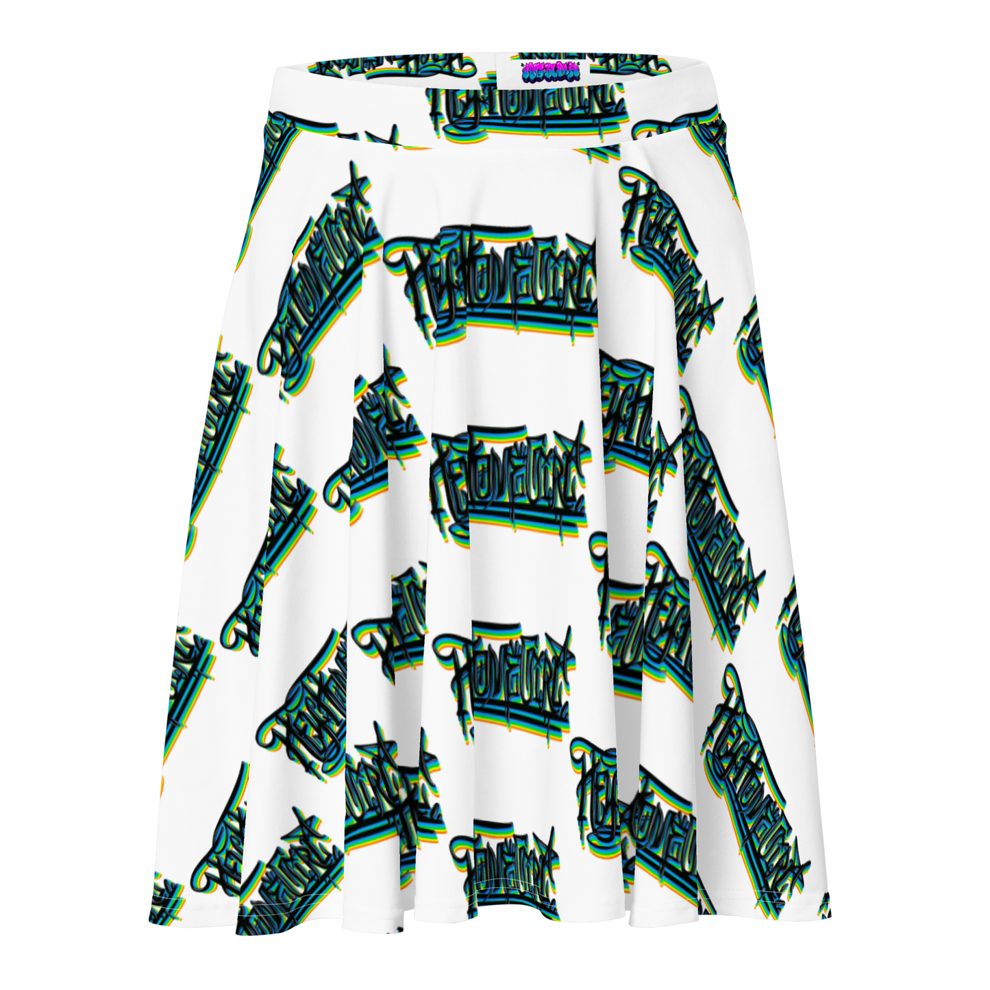 "HEY HOMEGIRL" Skater Skirt