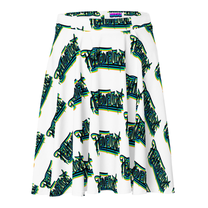 "HEY HOMEGIRL" Skater Skirt